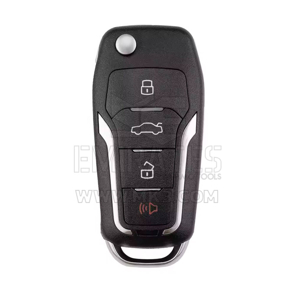 مفتاح Xhorse VVDI Key Tool VVDI2 سلكي قابل للطي عن بُعد 3+1 زر من نوع Ford XKFO21EN