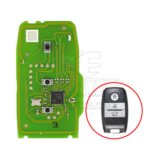 مفتاح ريموت Xhorse خاص بلوحة الدوائر المطبوعة بثلاثة أزرار حصريًا لهيونداي وكيا XZKA81EN